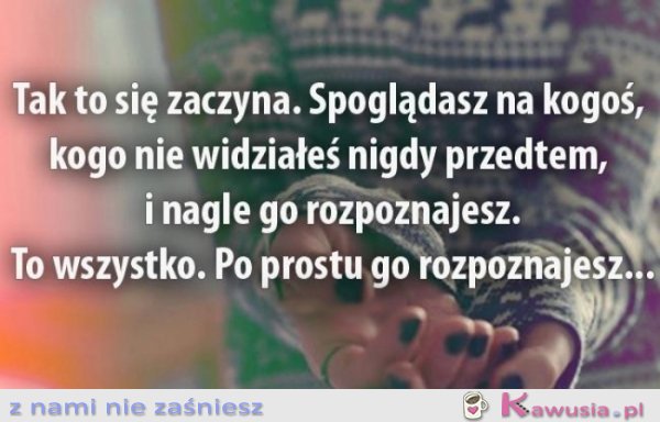 Tak to się zaczyna