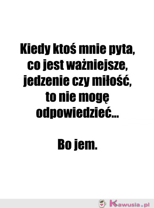 Wybór jest prosty...