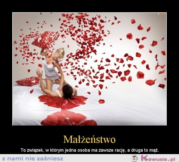 Dwie strony w małżeństwie