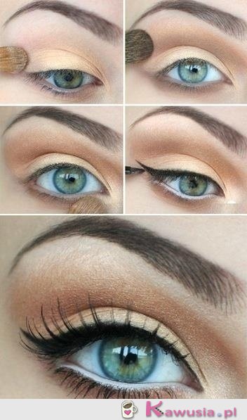 śliczny make up