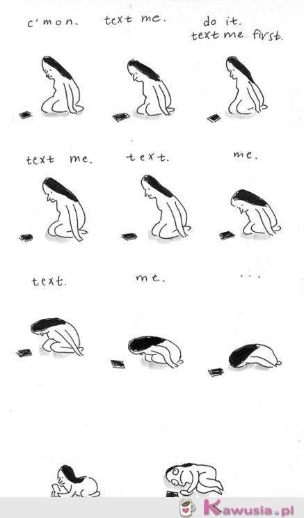 No napisz do mnie..