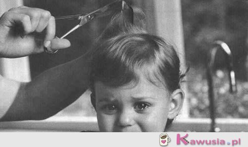 A u fryzjera wyglądam tak.