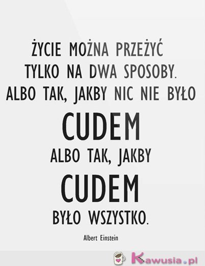 Życie na dwa sposoby