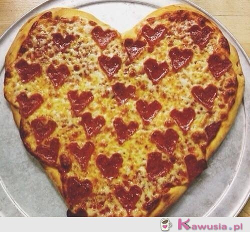 Pizza serduszko