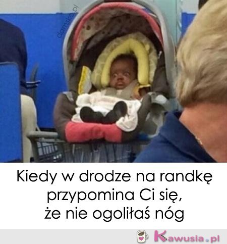 Kiedy w drodze na randkę ...