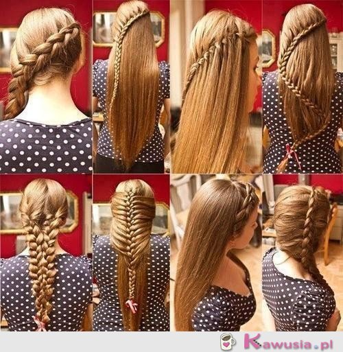 Piękne fryzurki