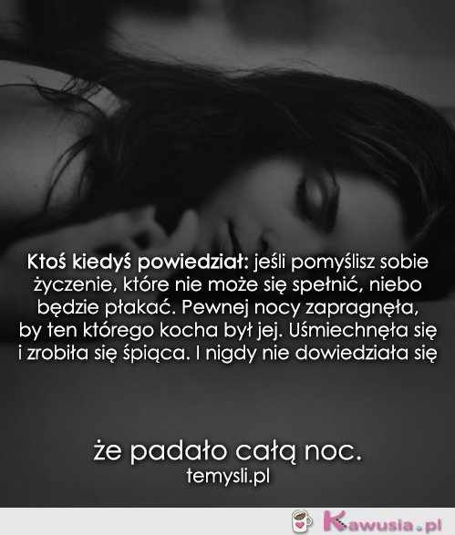 Ktoś kiedyś powiedział...