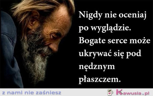 Nigdy nie oceniaj