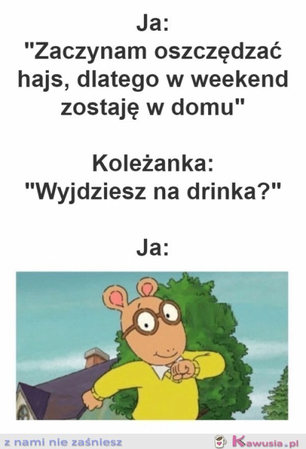 Zaczynam oszczędzać hajs