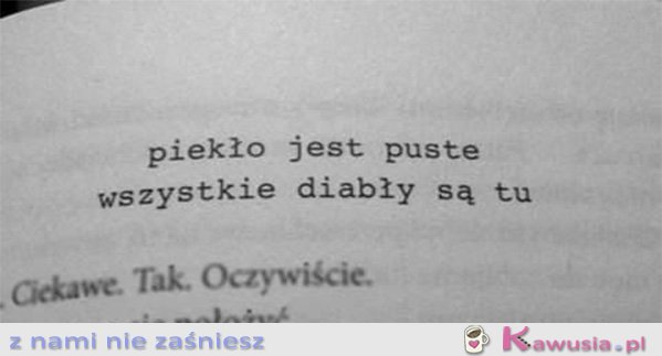 Piekło jest puste