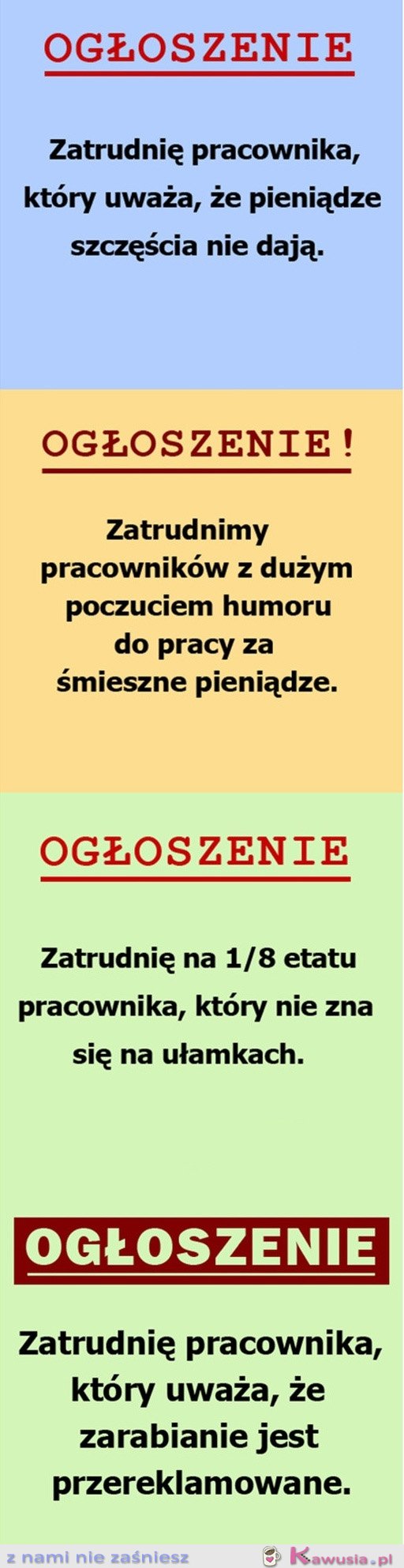 Zatrudnię pracownika