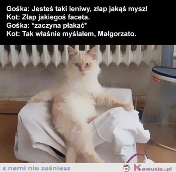 Tak właśnie myślałem Małgorzato