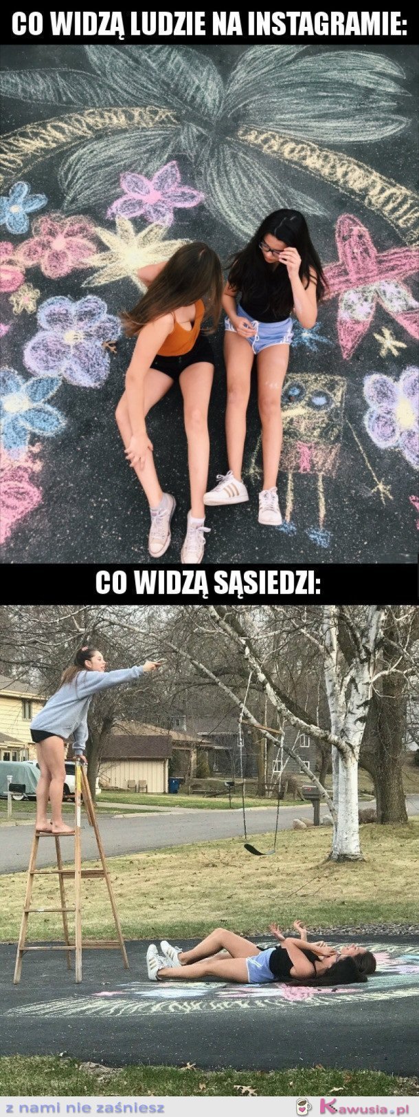 INSTAGRAM VS. RZECZYWISTOŚĆ