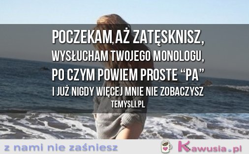 Poczekam, aż zatęsknisz