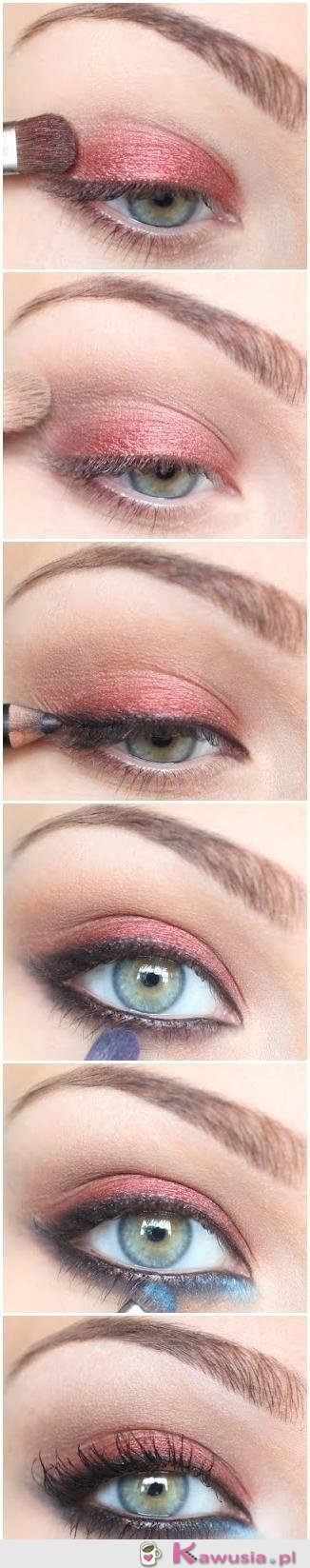 śliczny make up