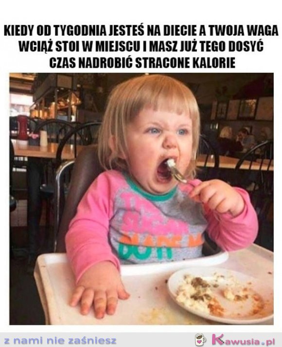 Kiedy od tygodnia jesteś na diecie