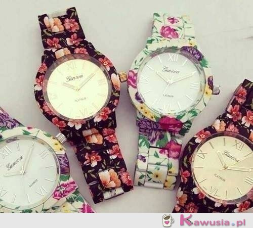 Śliczne zegarki