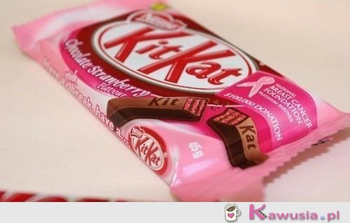 Truskawkowy Kit Kat - spróbowałybyście?