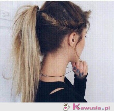 Śliczna fryzura
