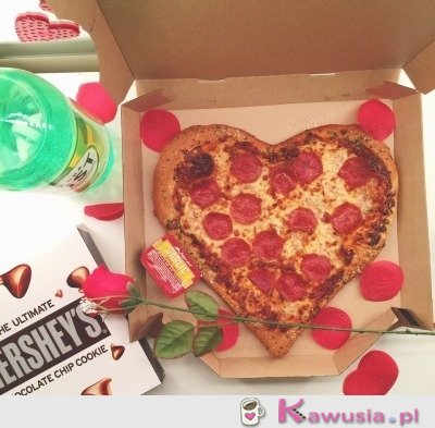 Walentynkowa pizza