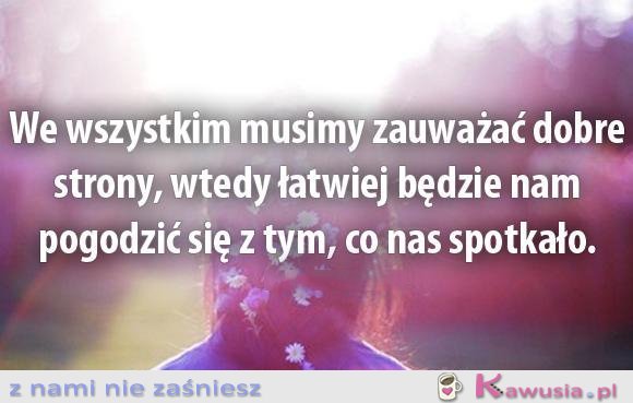 We wszystkim musimy...