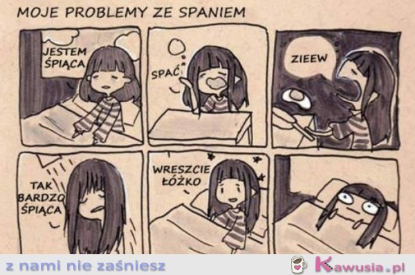 Problemy ze spaniem