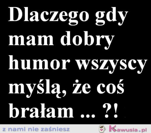 No właśnie dlaczego?