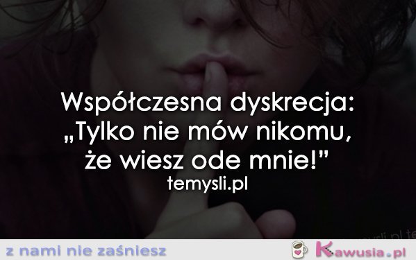 Współczesna dyskrecja