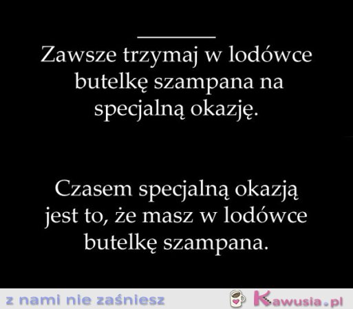Zawsze jest okazja