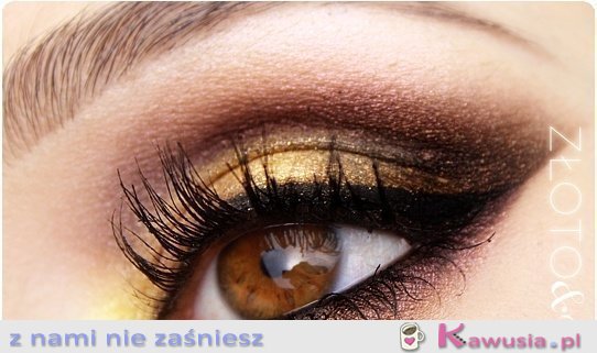 Cudownie pomalowane oko