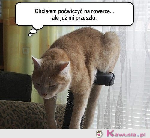 Chciałem poćwiczyć..