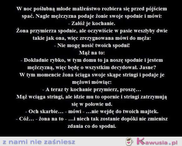 Młode małżeństwo...