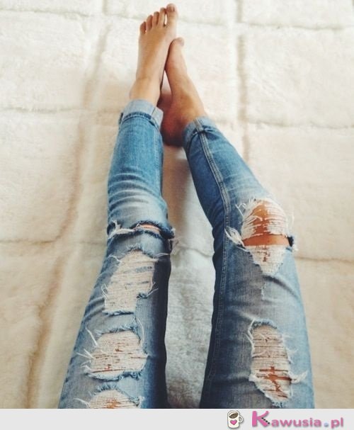 Lubicie "przecierane" jeansy?