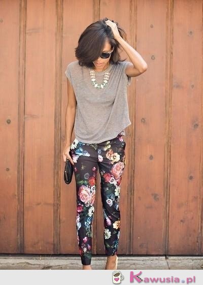 Floral look