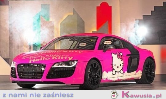Audi R8 Hello Kitty