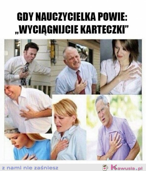 Wyciągajcie karteczki