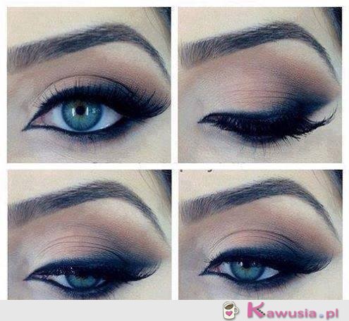 śliczny make up