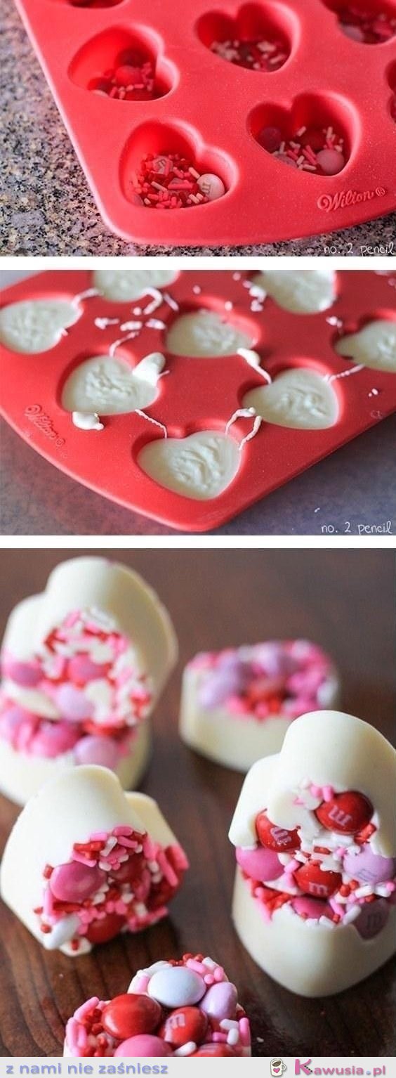 Czekoladki z mm'sami