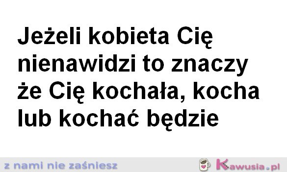 Jeżeli kobieta