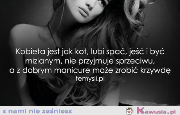 Kobieta jest jak kot...
