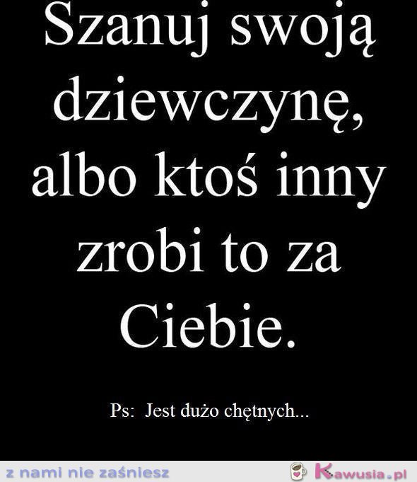 Szanuj swoją dziewczynę