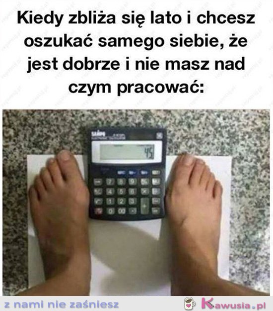 Próbuję oszukać samą siebie