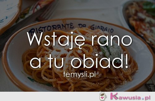 Wstaję rano