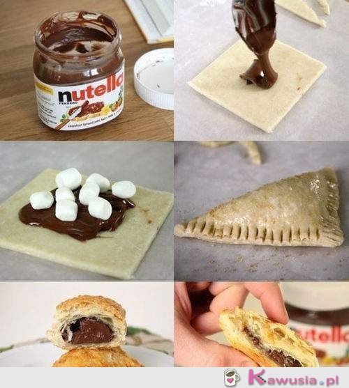 Nadziewane nutellą