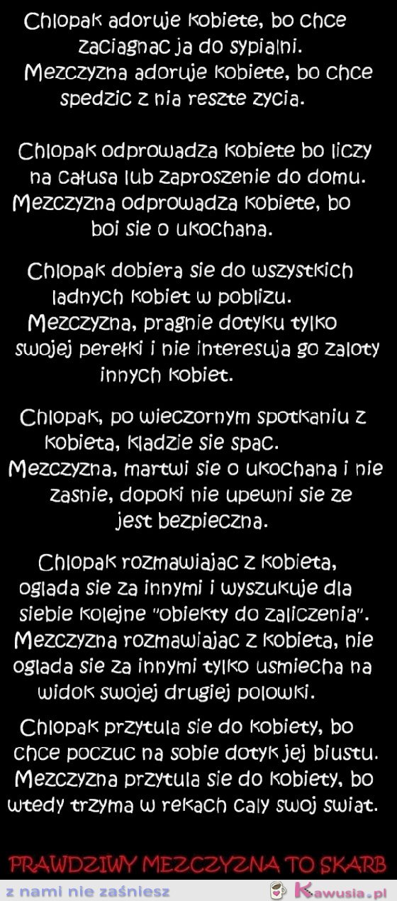 Prawdziwy mężczyzna