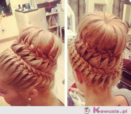 Niesamowita fryzura