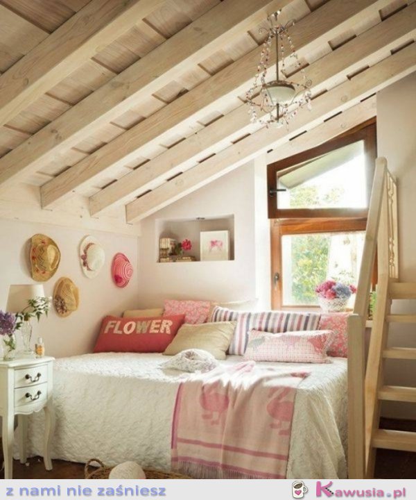 Na poddaszu w stylu cottage