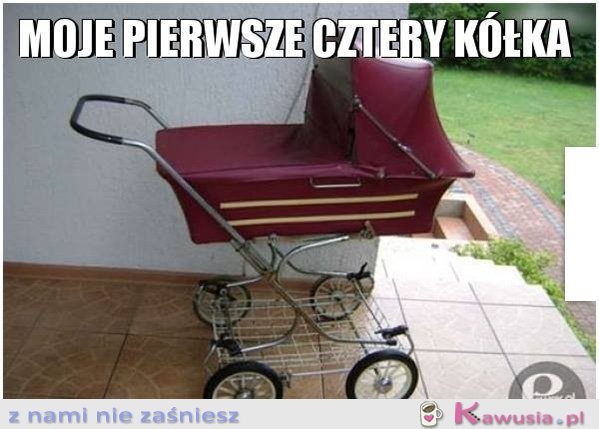 Moje pierwsze cztery kółka