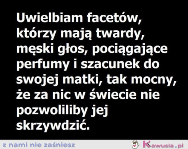 Uwielbiam facetów...