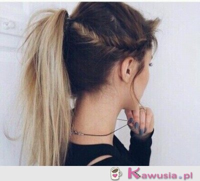 Śliczna fryzura